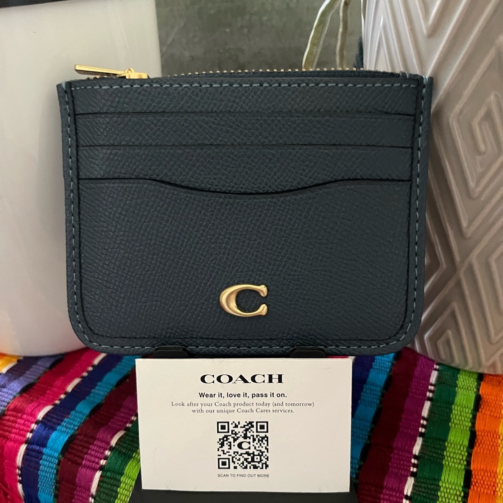 Coach Zip Card Case